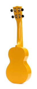 Mahalo U-SMILE Series 21" soprano ukulele (Yellow)